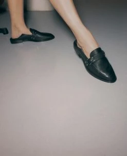 KOST Mules Cuir Tannage Végétal Noir Femme -kost paris shop COLEEN63 02 11 1f72