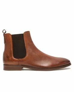 KOST Chelsea Boots Cuir Marron Homme -kost paris shop CONNOR39 47 02 3b66