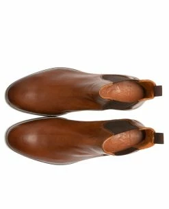 KOST Chelsea Boots Cuir Marron Homme -kost paris shop CONNOR39 47 04 ce10