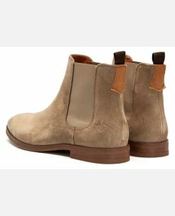 KOST Chelsea Boots Croûte Velours Marron Homme -kost paris shop CONNOR5 YK 05 2f42