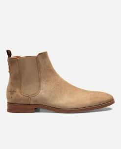 KOST Chelsea Boots Croûte Velours Marron Homme -kost paris shop CONNOR5 YK 07 fb37