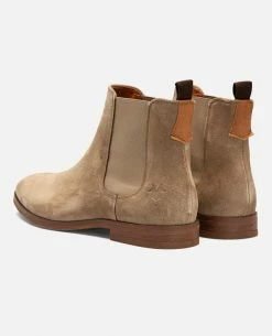 KOST Chelsea Boots Croûte Velours Marron Homme -kost paris shop CONNOR5 YK 10 d6d1