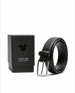 KOST Ceinture Made In France Cuir Tannage Végétal Noire Homme -kost paris shop CORLEONE 02 05 a32b