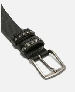 KOST Ceinture Made In France Cuir Tannage Végétal Noir -kost paris shop COSTELLO 02 08 2beb