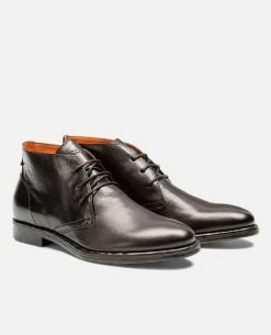KOST Boots Cuir Noir Homme -kost paris shop DANDY67 02 08 0429