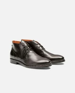 KOST Boots Cuir Noir Homme -kost paris shop DANDY67 02 12 73d6