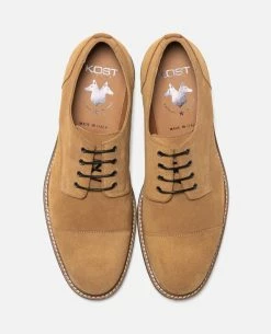 KOST Derbies Croûte Velours Marron Homme -kost paris shop DASH5 47 09 be5d