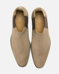 KOST Chelsea Boots à Talons Croûte Velours Taupe Homme 20 KOST Chelsea Boots à Talons Croûte Velours Taupe Homme -kost paris shop DOUG5 1B 09 1dd8