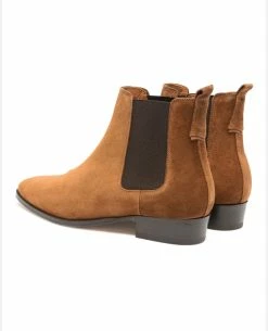 KOST Chelsea Boots à Talons Croûte Velours Marron Homme 16 KOST Chelsea Boots à Talons Croûte Velours Marron Homme -kost paris shop DOUG5 47 05 932d