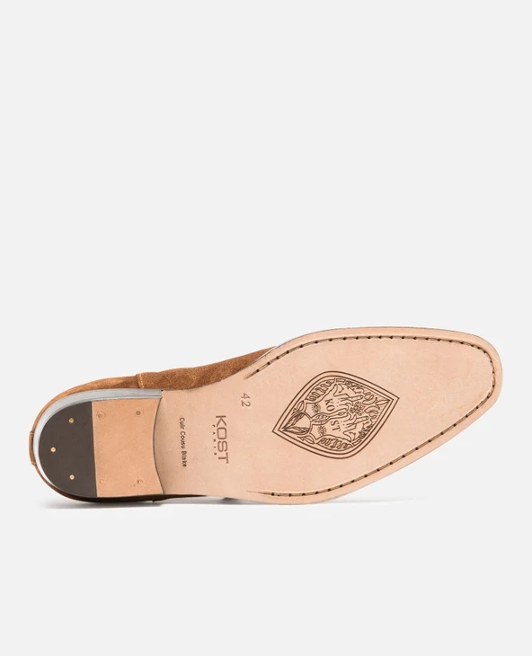 KOST Chelsea Boots à Talons Croûte Velours Marron Homme 12 KOST Chelsea Boots à Talons Croûte Velours Marron Homme – Image 10