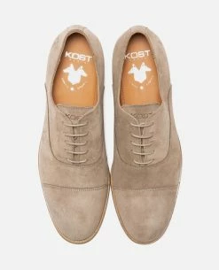 KOST Richelieu Croûte Velours Beige Homme -kost paris shop EASY5 1B 09 83f3