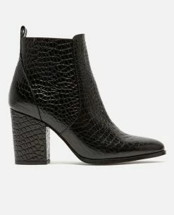 KOST Bottines à Talons Cuir Effet Croco Femme -kost paris shop ELSAC 1S 07 476d