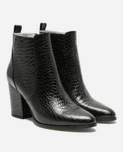 KOST Bottines à Talons Cuir Effet Croco Femme -kost paris shop ELSAC 1S 08 9cd4