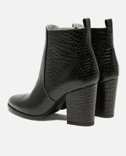KOST Bottines à Talons Cuir Effet Croco Femme -kost paris shop ELSAC 1S 10 cbfc
