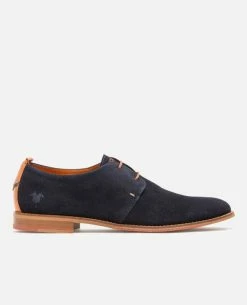 KOST Derbies Croûte Velours Bleu Homme -kost paris shop ERWIN5 03 07 f604