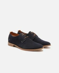 KOST Derbies Croûte Velours Bleu Homme -kost paris shop ERWIN5 03 12 e806
