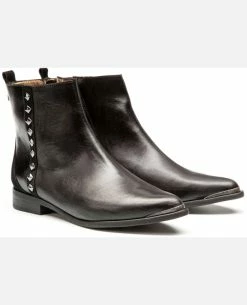 KOST Boots Croûte Velours Noir Femme -kost paris shop ESPIEGLE1 02 03 b1a4