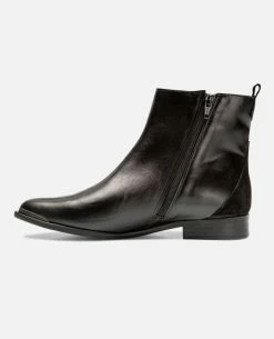 KOST Boots Croûte Velours Noir Femme