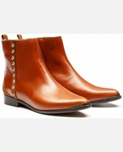 KOST Boots Croûte Velours Marron Femme -kost paris shop ESPIEGLE1 47 03 043c