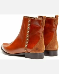 KOST Boots Croûte Velours Marron Femme -kost paris shop ESPIEGLE1 47 05 ed62