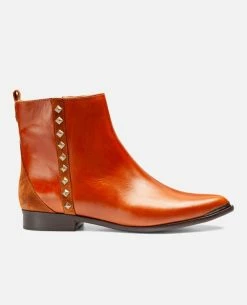 KOST Boots Croûte Velours Marron Femme -kost paris shop ESPIEGLE1 47 07 75fc