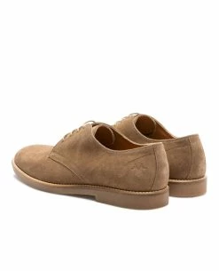 KOST Derbies Croûte Velours Cognac Homme -kost paris shop FOLK5 47 05 6e38