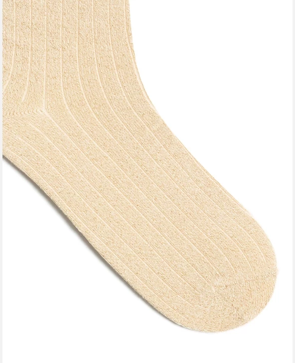 KOST Chaussettes Beige Made In France Femme 4 KOST Chaussettes Beige Made In France Femme – Image 2