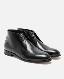 KOST Chukka Boots Cuir Noir Homme -kost paris shop GALLANT2 02 08 cf25