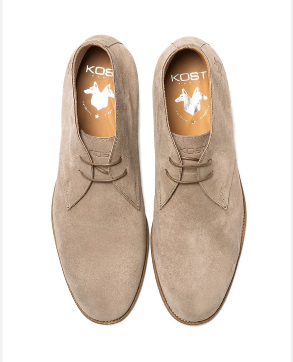 KOST Chukka Boots Croûte Velours Marron Homme 4 KOST Chukka Boots Croûte Velours Marron Homme – Image 2
