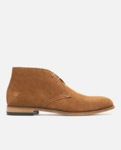 KOST Chukka Boots Croûte Velours Cognac Homme -kost paris shop GALLANT5 47 07 92f4