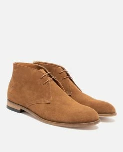 KOST Chukka Boots Croûte Velours Cognac Homme -kost paris shop GALLANT5 47 08 222f