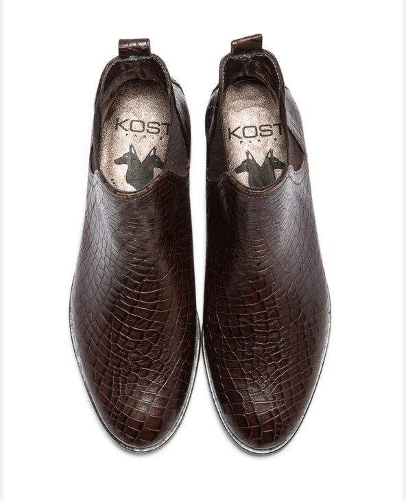 KOST Chelsea Boots Cuir Tannage Végétal Marron Femme 5 KOST Chelsea Boots Cuir Tannage Végétal Marron Femme – Image 3