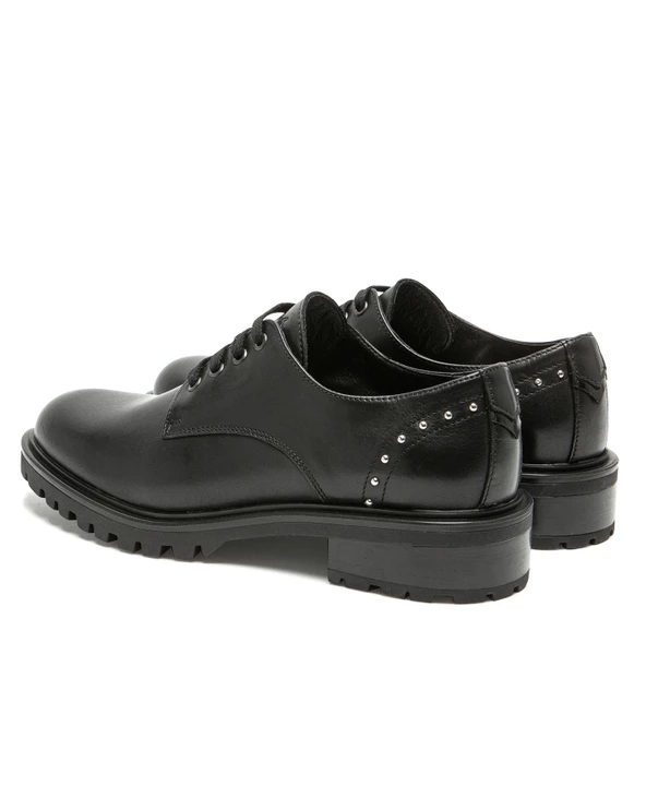 KOST Derbies Cuir Semelle Crantée Femme 12 KOST Derbies Cuir Semelle Crantée Femme – Image 10