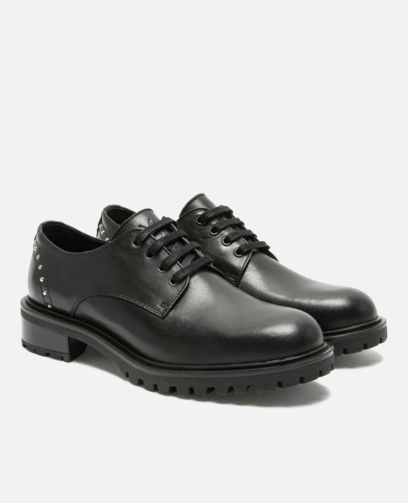 KOST Derbies Cuir Semelle Crantée Femme 7 KOST Derbies Cuir Semelle Crantée Femme – Image 5