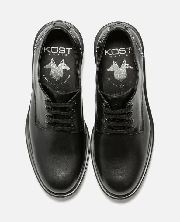 KOST Derbies Cuir Semelle Crantée Femme 3 KOST Derbies Cuir Semelle Crantée Femme