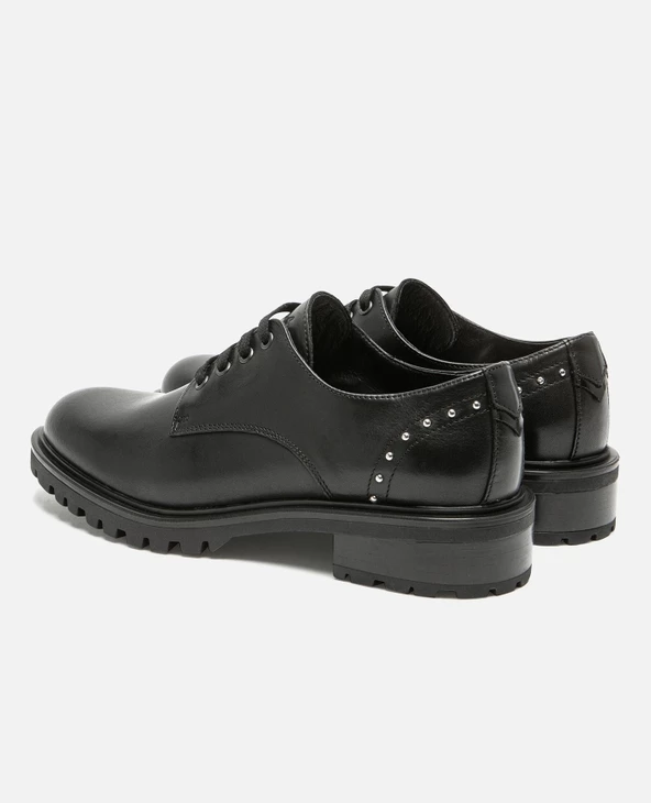 KOST Derbies Cuir Semelle Crantée Femme 4 KOST Derbies Cuir Semelle Crantée Femme – Image 2