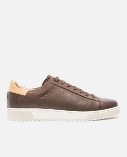 KOST Sneakers Cuir Tannage Végétal Marron Homme -kost paris shop HOMERUN2BVGT 07 07 dec8