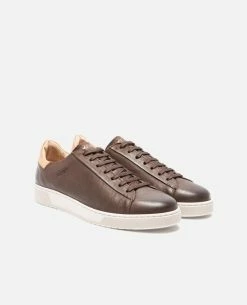 KOST Sneakers Cuir Tannage Végétal Marron Homme -kost paris shop HOMERUN2BVGT 07 12 8e02