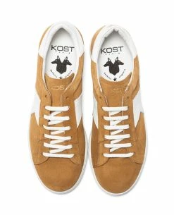KOST Sneakers Croûte Velours Beige Mixte -kost paris shop HOMERUNL5 A2 04 259b