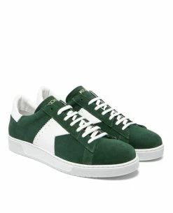 KOST Sneakers Croûte Velours Vert Mixte -kost paris shop HOMERUNL5 KZ 03 8928