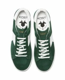 KOST Sneakers Croûte Velours Vert Mixte -kost paris shop HOMERUNL5 KZ 04 c55e