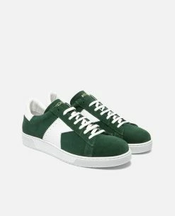 KOST Sneakers Croûte Velours Vert Mixte -kost paris shop HOMERUNL5 KZ 12 d7fe