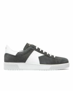 KOST Sneakers Croûte Velours Gris Mixte
