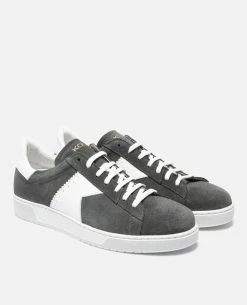 KOST Sneakers Croûte Velours Gris Mixte -kost paris shop HOMERUNL5 NO 08 e494