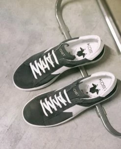 KOST Sneakers Croûte Velours Gris Mixte -kost paris shop HOMERUNL5 NO 11 f5da