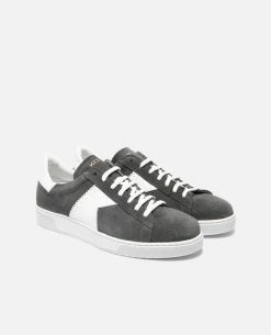 KOST Sneakers Croûte Velours Gris Mixte -kost paris shop HOMERUNL5 NO 12 ec38