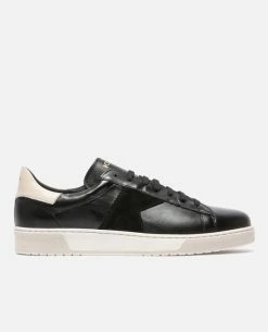 KOST Sneakers Éco-responsable Cuir Noir Mixte -kost paris shop HOMERUNL 7S 07 6373