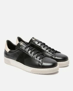KOST Sneakers Éco-responsable Cuir Noir Mixte -kost paris shop HOMERUNL 7S 08 1965