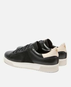 KOST Sneakers Éco-responsable Cuir Noir Mixte -kost paris shop HOMERUNL 7S 10 dcd4