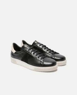 KOST Sneakers Éco-responsable Cuir Noir Mixte -kost paris shop HOMERUNL 7S 12 4229